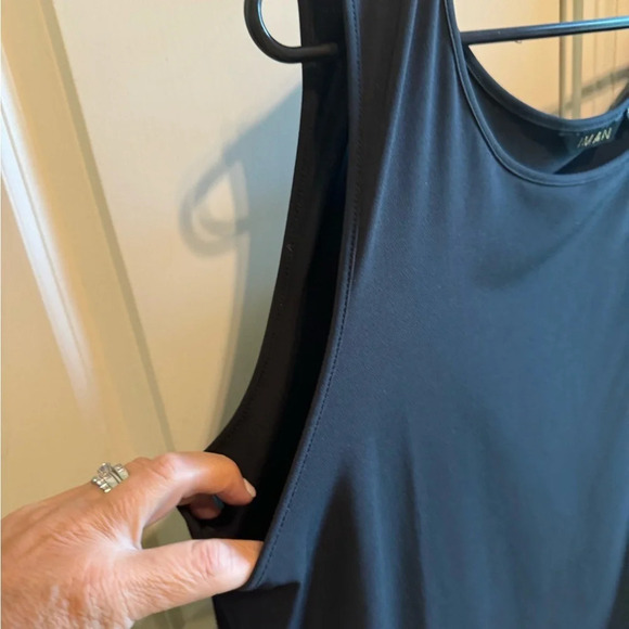 IMAN Women’s Black Sleeveless Top Sz 1XL - Picture 3 of 6